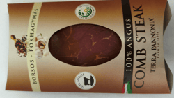 Fokhagymás-borsos olajban érlelt marha comb steak