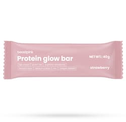GlowBar fehérjeszelet - BeastPink - Eper