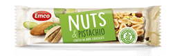 Nuts & Pistachio coated in dark chocolate 35 g