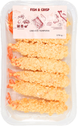 Tempura tésztás garnélarák
