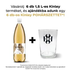 Kinley Ginger Ale szénsavas üdítőital gyömbér ízesítéssel