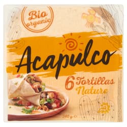 Acapulco BIO lágy tortilla