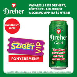 Dreher Gold minőségi világos sör 5%