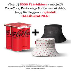 Coca-Cola Zero colaízű energiamentes szénsavas üdítőital édesítőszerekkel 4 x 330 ml