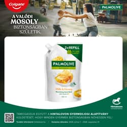 Palmolive Naturals Milk & Honey folyékony szappan utántöltő