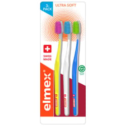 elmex Ultra Soft fogkefe triopack