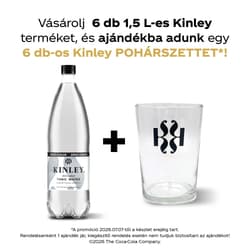 Kinley Tonic Water Zéró cukor energiamentes szénsavas üdítőital édesítőszerekkel
