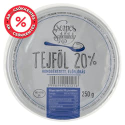 Cserpes Sour cream 20%