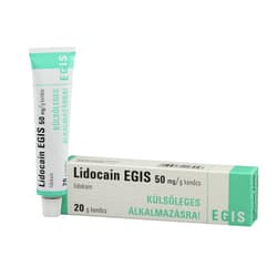 Lidocaine EGIS 50 mg/g ointment 20g