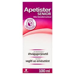 Apetister Senior oldat málna-feketeribizli 100ml