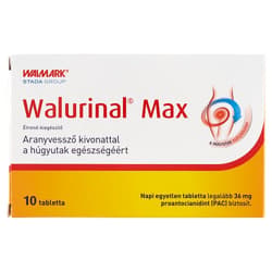 Walurinal Max aranyvesszővel tabletta 10 db