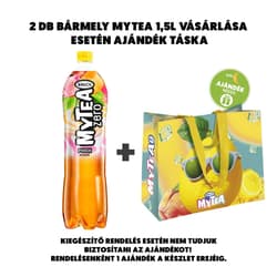 Rauch My Tea Zero cukormentes ice tea őszibarackos üdítőital fekete teából, édesítőszerekkel