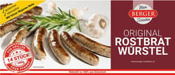 Berger Bajor fehér mini grillkolbász