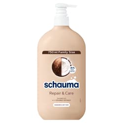 Schauma regenerating & conditioning shampoo for damaged & dry hair with coconut extract