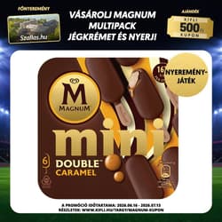 Magnum Mini Multipack Jégkrém Dupla Karamell - Dupla Csokoládé 6x60ml