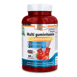 JutaVit Multivitamin Strawberry sugar free gummy vitamin 50x