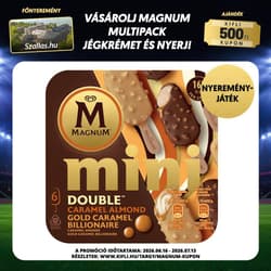 Magnum Mini Multipack Jégkrém Dupla Karamell Mandula & Dupla Gold Karamell Billionaire 6x55ml