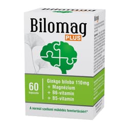 Bilomag Plus Ginkgo Biloba 110 mg kapszula 60 db