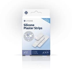 LIVSANE Ultra Sensitive Szilikon sebtapasz 12 db