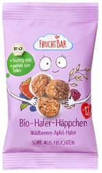 FruchtBar Pausenfreund - Organic Oats bites with apple and wildberries 40 g