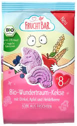 FruchtBar Pausenfreund - Organic cookies for babies with spelled, apple and blueberry, from 8 months
