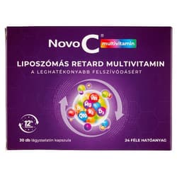 Novo C Multivitamin liposzómás retard multivitamin kapszula 30 db