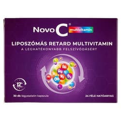 Novo C Multivitamin liposzómás retard multivitamin kapszula 30 db