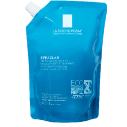 La Roche-Posay Effaclar Foaming Cleansing Gel for Oily, Sensitive Skin - Refill 400ml