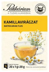Patikárium Kamillavirág tea filteres 20 db