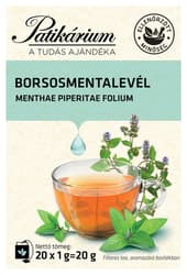 Patikárium Borsosmentalevél tea filteres 20 db