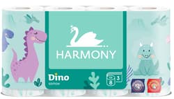 Toilet paper Harmony DINO 8 3ply