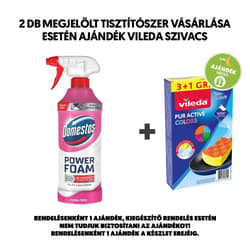 DOMESTOS Power Foam Toilet and Bathroom Cleaning Foam Floral Fresh