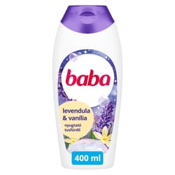 Baba Calming Shower Gel with Lavender and Vanilla Scent, 400 ml