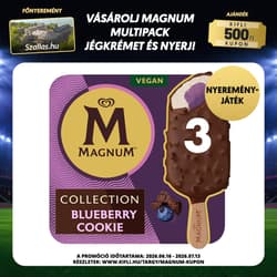 Magnum Multipack Jégkrém Vegan Blueberry Cookie (3x90ml)