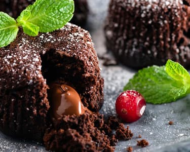 Csokoládés lávasüti