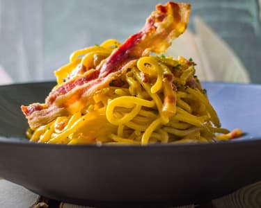 10 perces carbonara