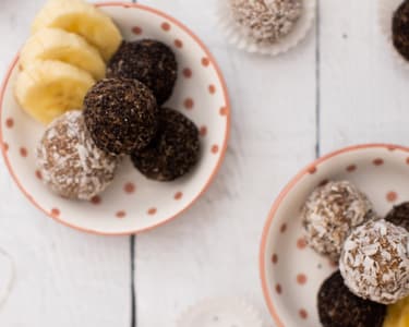 Banános kekszgolyó