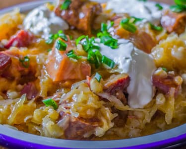 Magdi mami székelykáposztája vaslábasban