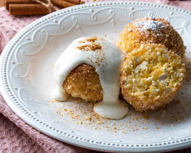 Pihe-puha túrógombóc