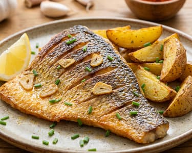 Fokhagymás pontyfilé