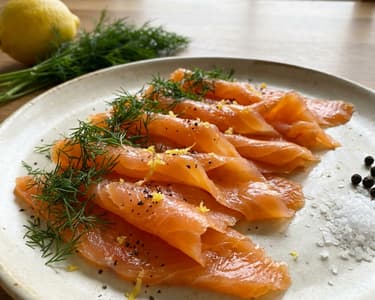 Marinated Salmon - Gravlax