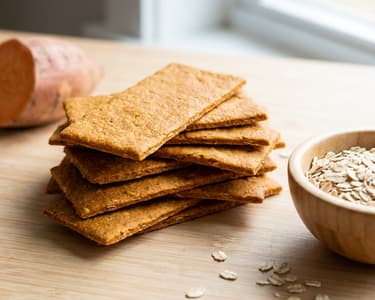 Zabos édesburgonyás babarágcsa