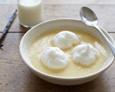 Floating Island with Bourbon Vanilla