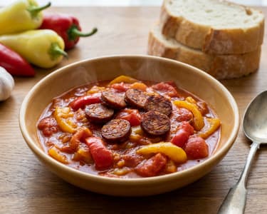 Sausage Lecsó