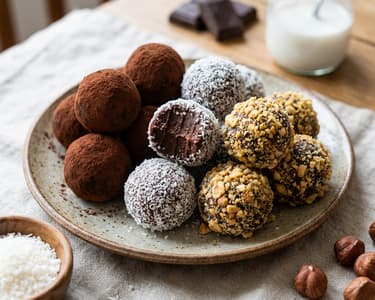 Cukormentes trüffel