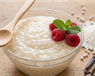 Kókusztejes tápiókapuding