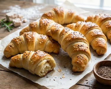 Salty Crescent Rolls