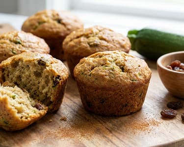 Cukkini muffin