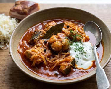 Harcsa káposztával