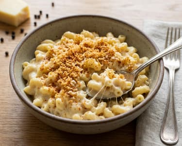 Feltuningolt, kézműves Mac & Cheese